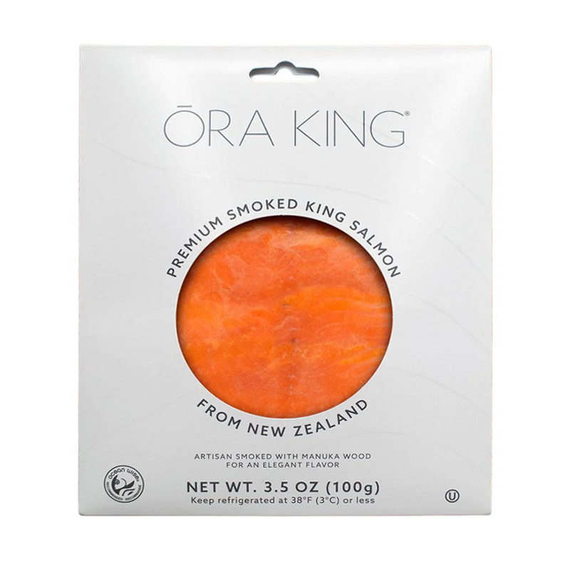 SALMÓN ORA KING AHUMADO 100 G