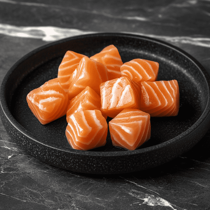 CUBOS DE SALMÓN BAKKAFROST 