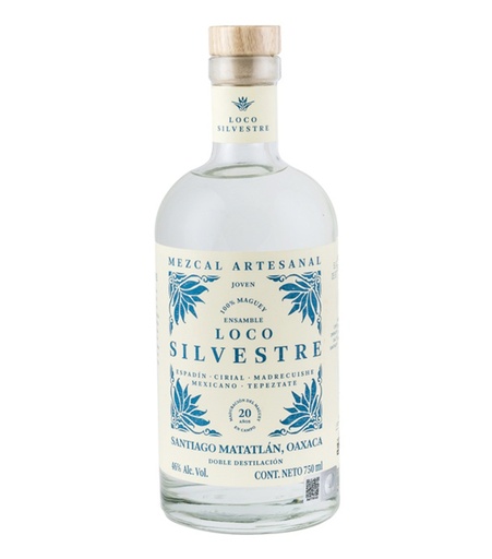 [FBMALS01] LOCO SILVESTRE MEZCAL ARTESANAL
