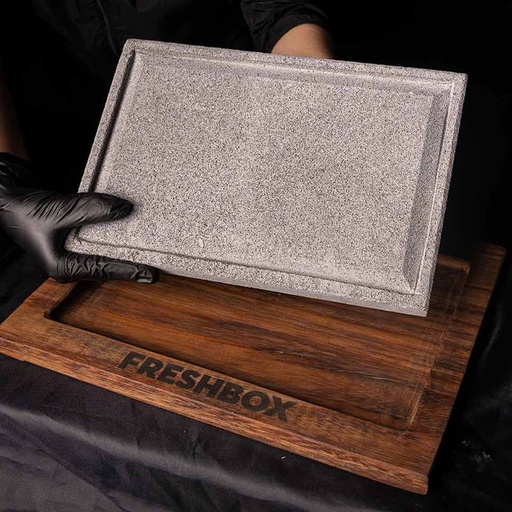 [FBASADOR01] PIEDRA VOLCÁNICA RECTANGULAR