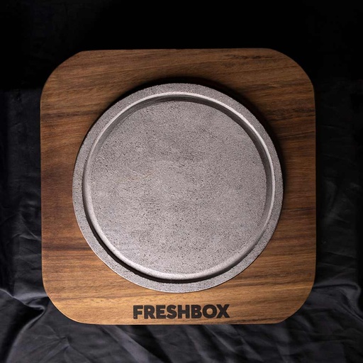 [FBASARE01] PIEDRA VOLCÁNICA REDONDO