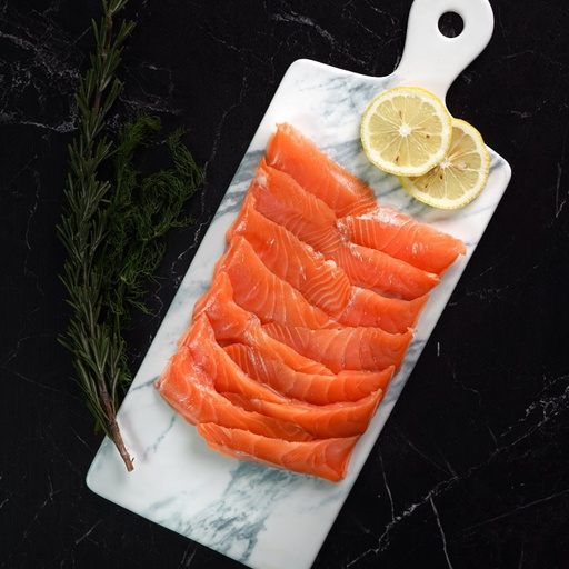 [FBSAA02] SALMÓN AHUMADO REBANADO SASHIMI 200 G